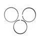 Genuine MWM 12211794 OEM Set of Piston Rings XBAZA (for TCG 2020 Engines)