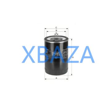 Spin-on fuel filter MANN WDK 11 102/2