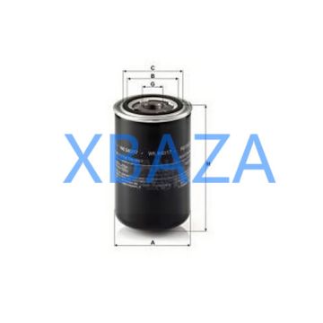 Spin-on fuel filter MANN WK 940/17