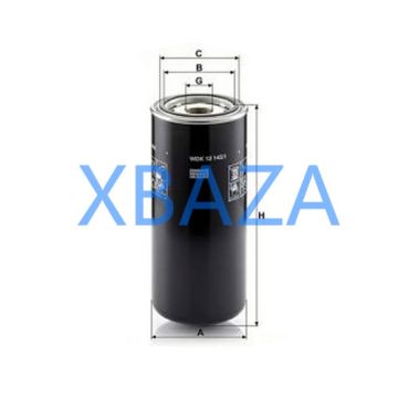 Fuel filter MANN WDK 13 145/1