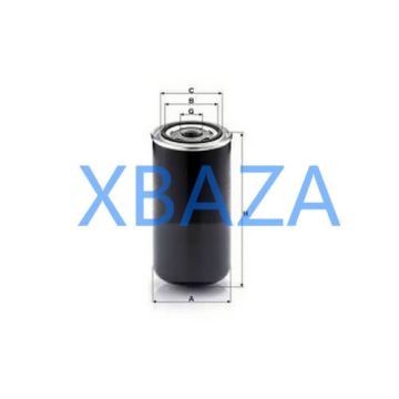 Spin-on fuel filter MANN WDK 950