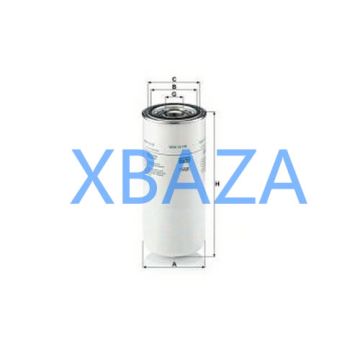 Spin-on fuel filter MANN WDK 13 145