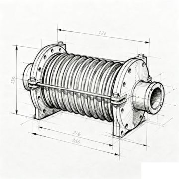 Compensator Jenbacher 243847 original