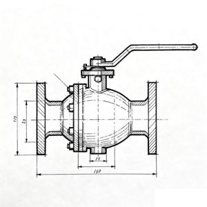 Ball valve Jenbacher 299272 oem