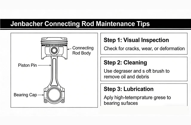 Comprehensive Maintenance Guidelines for Jenbacher Connecting Rods