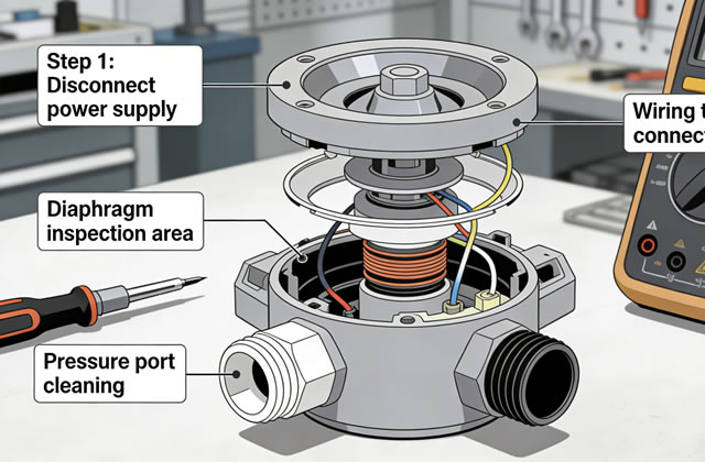 Jenbacher Gas Pressure Sensor Maintenance & Repair Manual