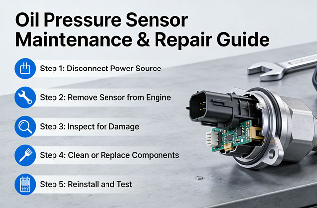 CAT Oil Pressure Sensor: Professional Maintenance & Repair Guide