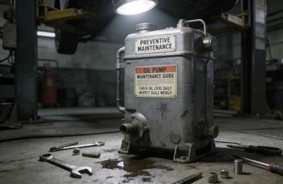 Jenbacher Oil Pump Maintenance & Repair Manual